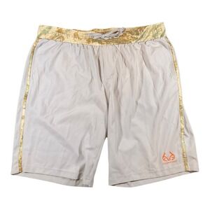 Ocean & Coast Board Trunks Men's SZ XL  Camo & Gray RealTree Fishing Surf Shorts